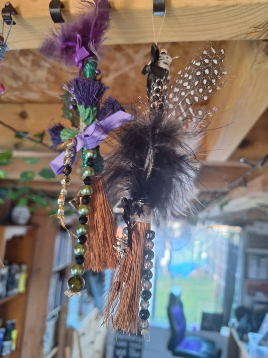 Black and White Broomsticks