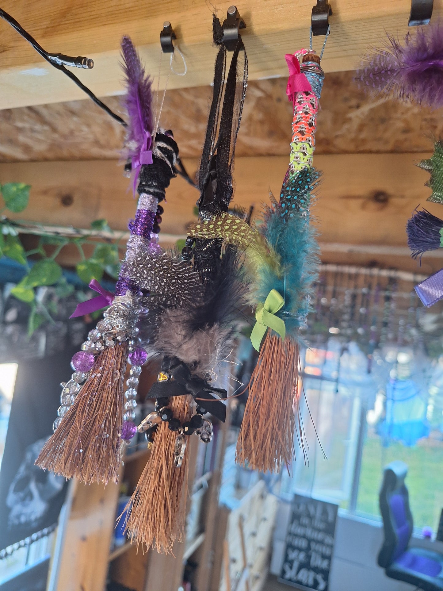 A variety of Broomsticks
