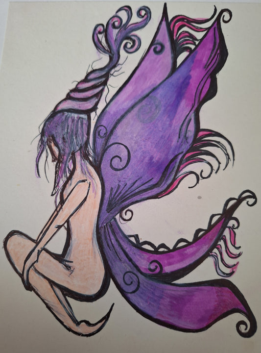 Purple Fairy Artwork