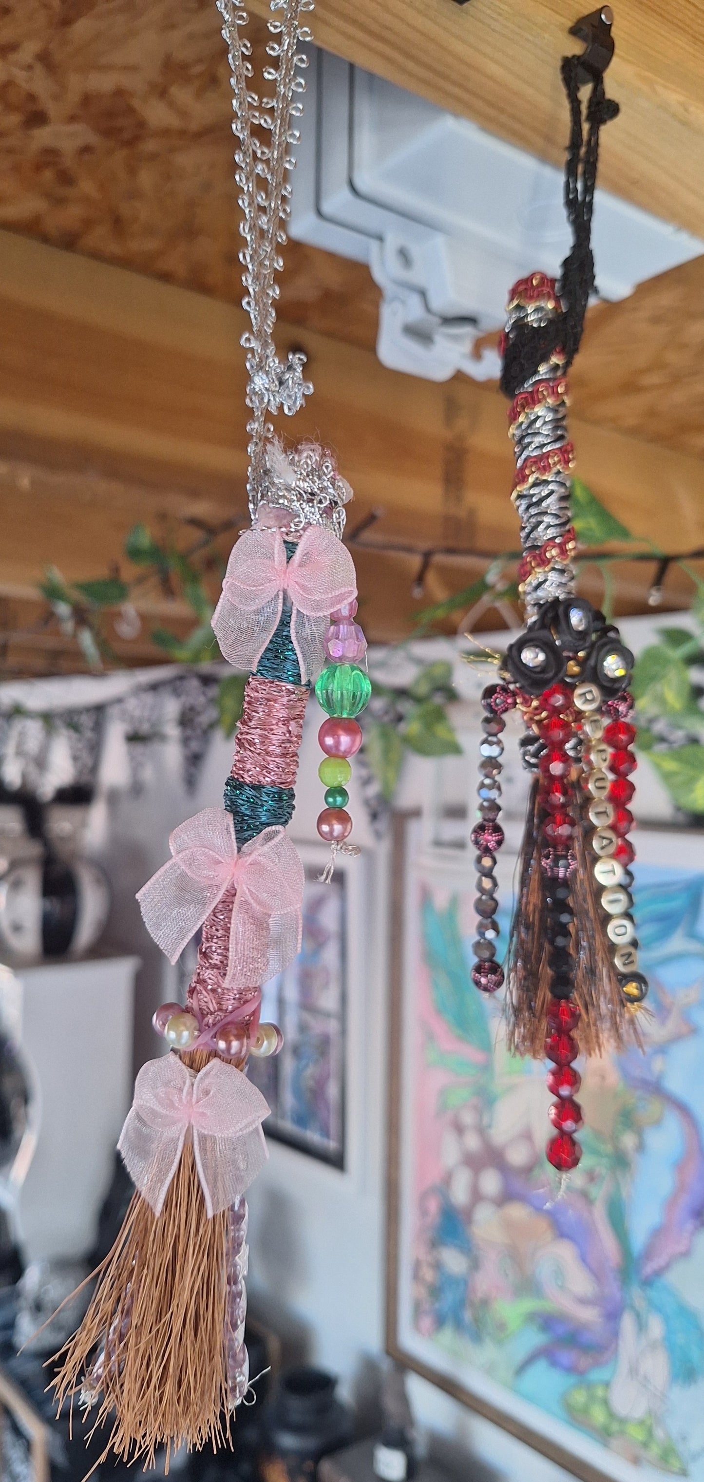 Pale Pink Broomstick