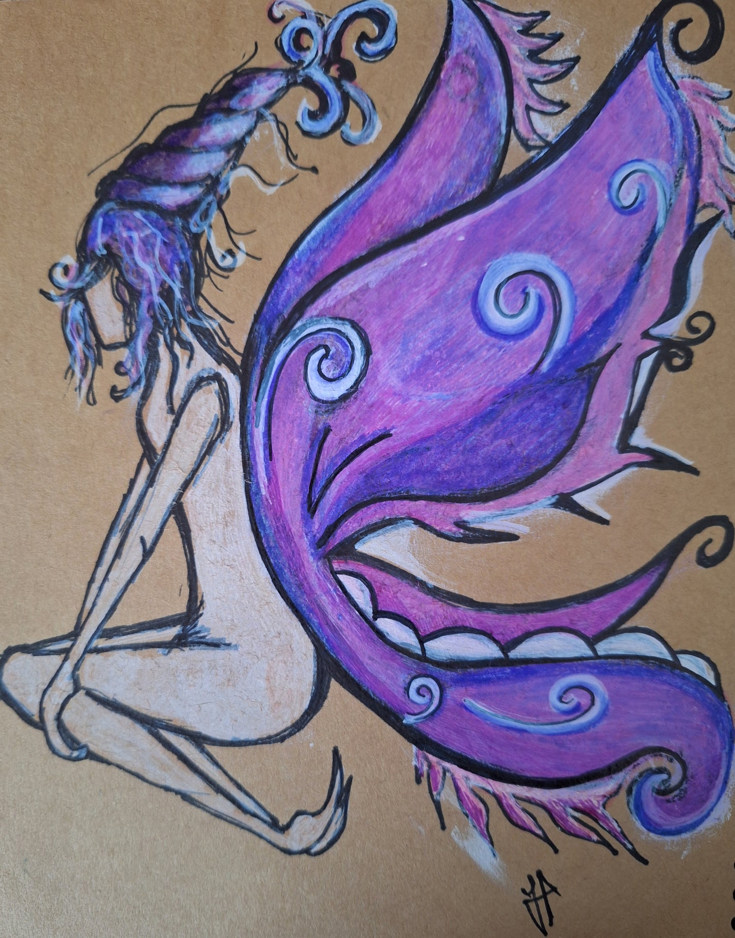 Purple Pixie Artwork