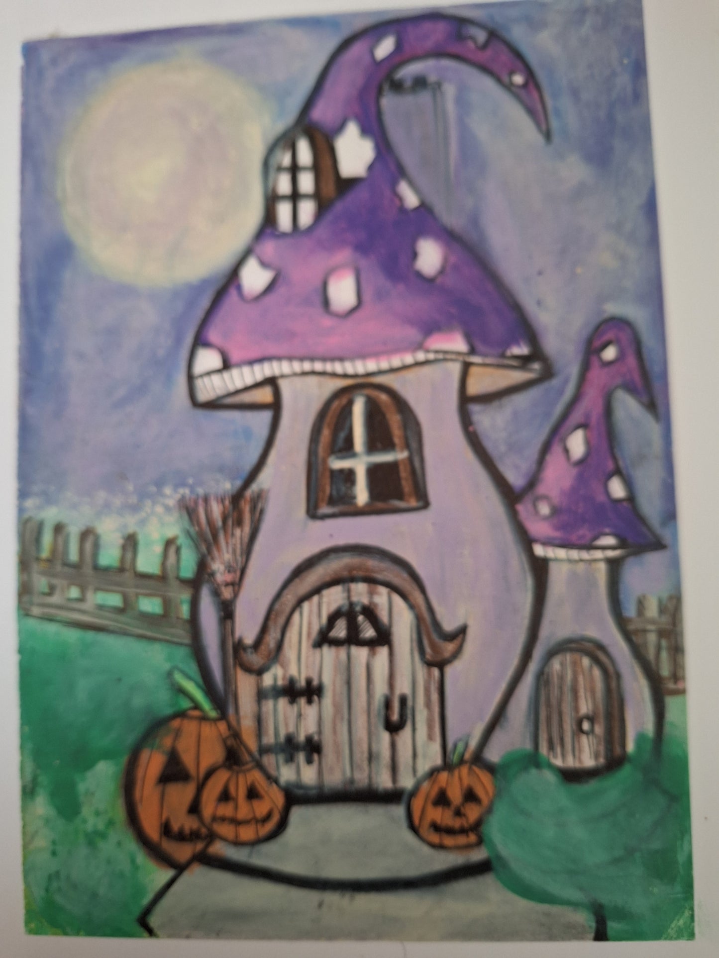 Magical Mushroom House Artwork