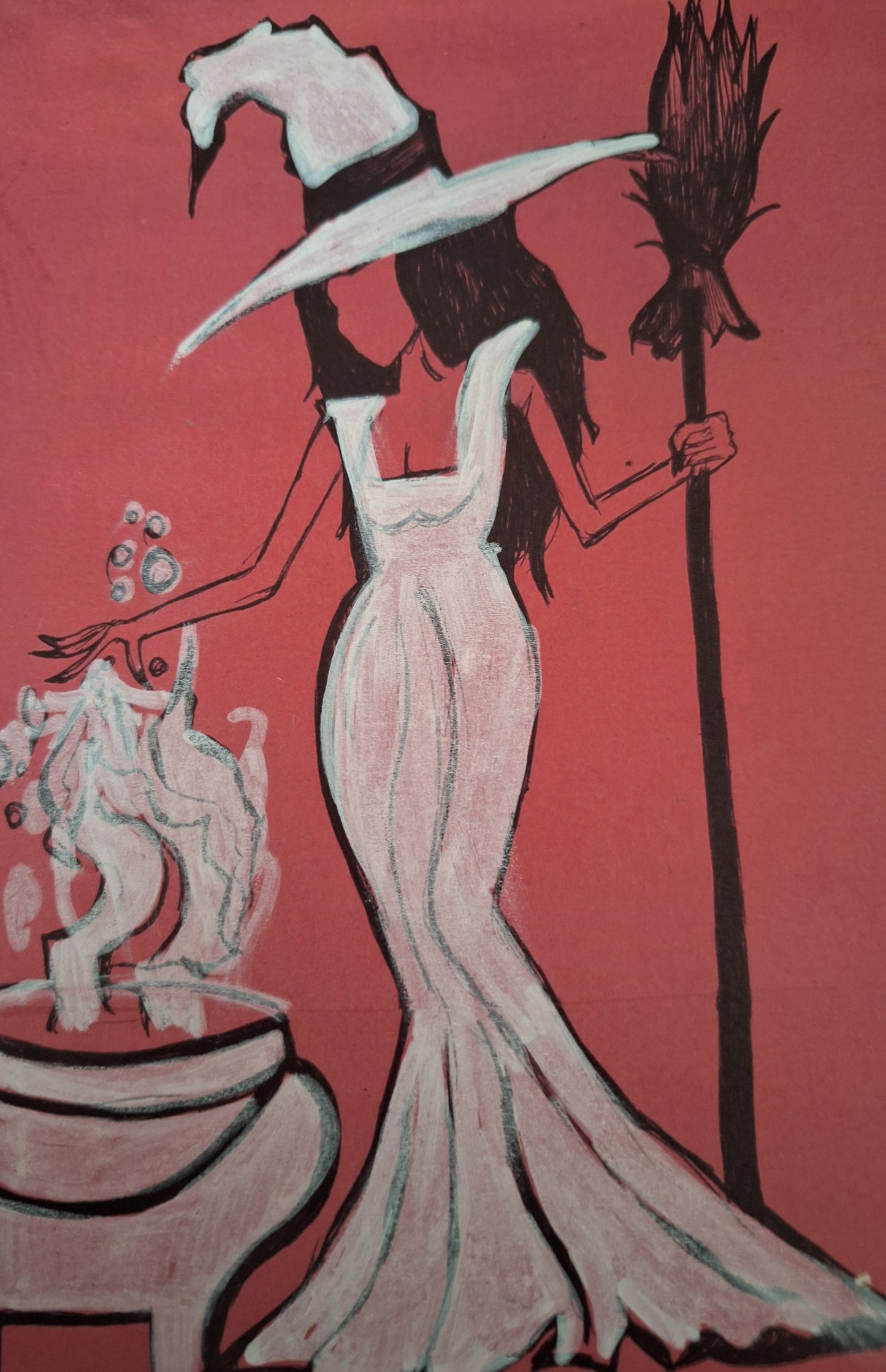 Elegant Witch Artwork