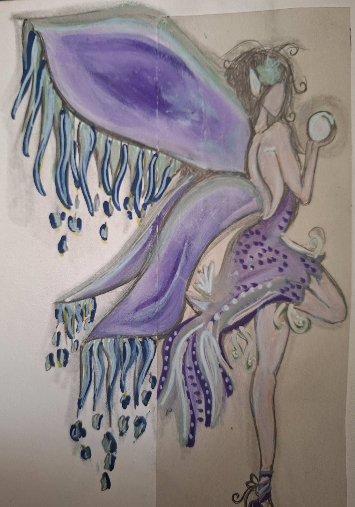 Purple Fairy Artwork